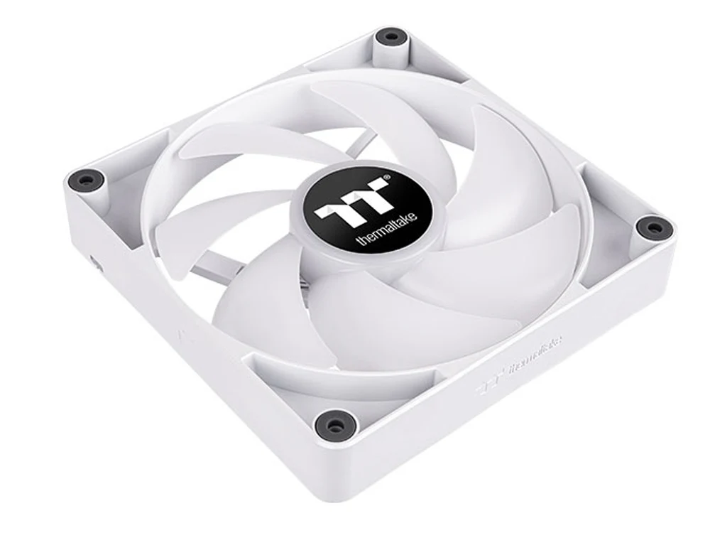 Thermaltake CL-F153-PL12SW-A 2 Pack CT120 120mm ARGB PWM Cooling Fan  (White) - Image 3