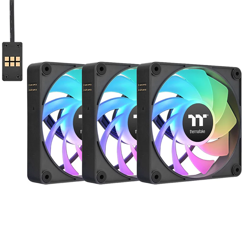 Thermaltake CL F193 PL14SW A CT140 EX Reverse Blades ARGB 140mm Fan (3 Pack)