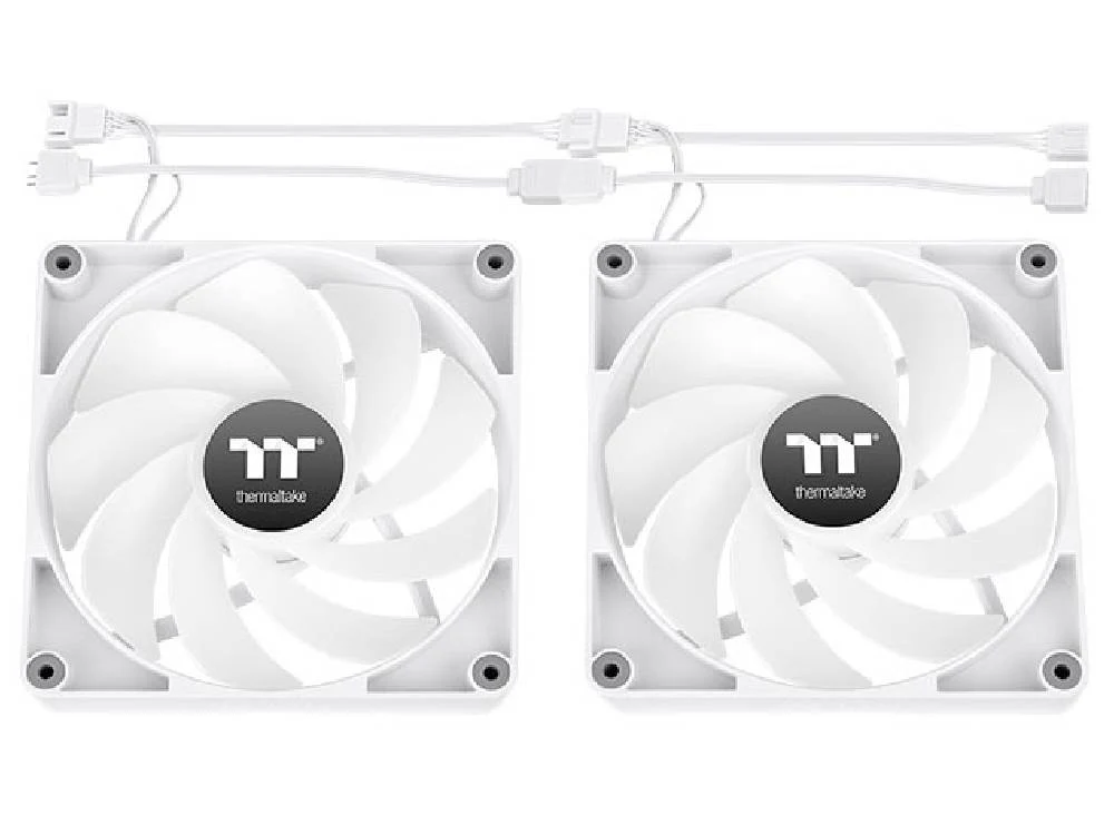 Thermaltake CT120 Reverse ARGB Sync 120mm Fan - White (2-Pack) - Image 4