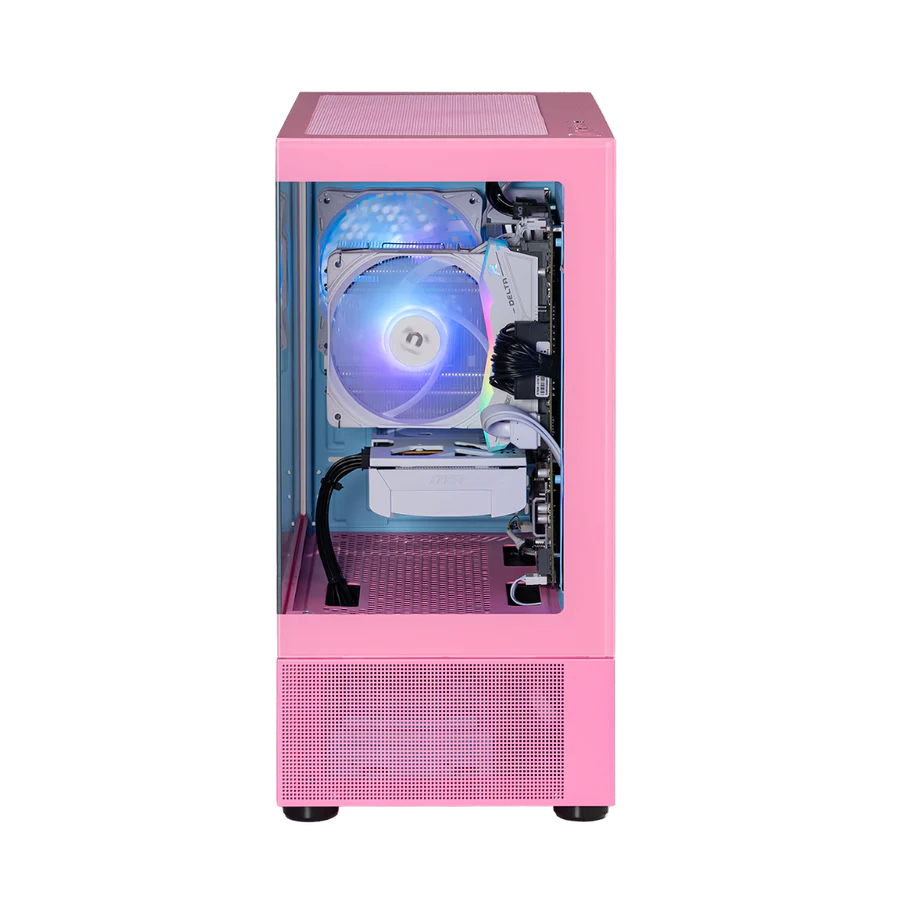 Thermaltake Horizon Elite Gaming Desktop PC (Intel 14400F / RTX 5060 / 32GB RAM) - Bubble Pink Edition - Image 4