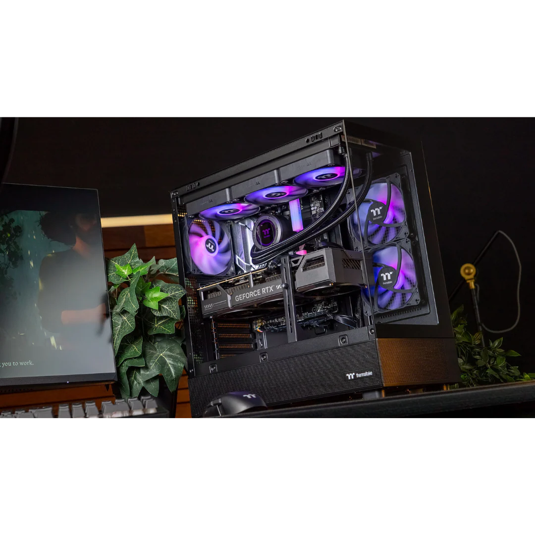 Thermaltake Horizon PRO V2 Gaming Desktop PC (AMD 7600 / RTX 5070 / 32GB RAM) - Image 5