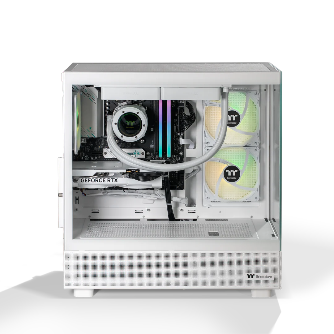 Thermaltake Horizon V2 Snow Gaming Desktop PC (AMD 7500F / RTX 5060 / 32GB RAM) - Image 2