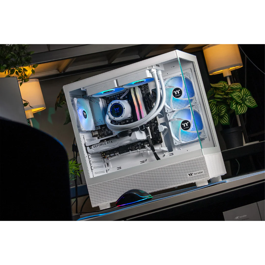 Thermaltake Horizon V2 Snow Gaming Desktop PC (AMD 7500F / RTX 5060 / 32GB RAM) - Image 5