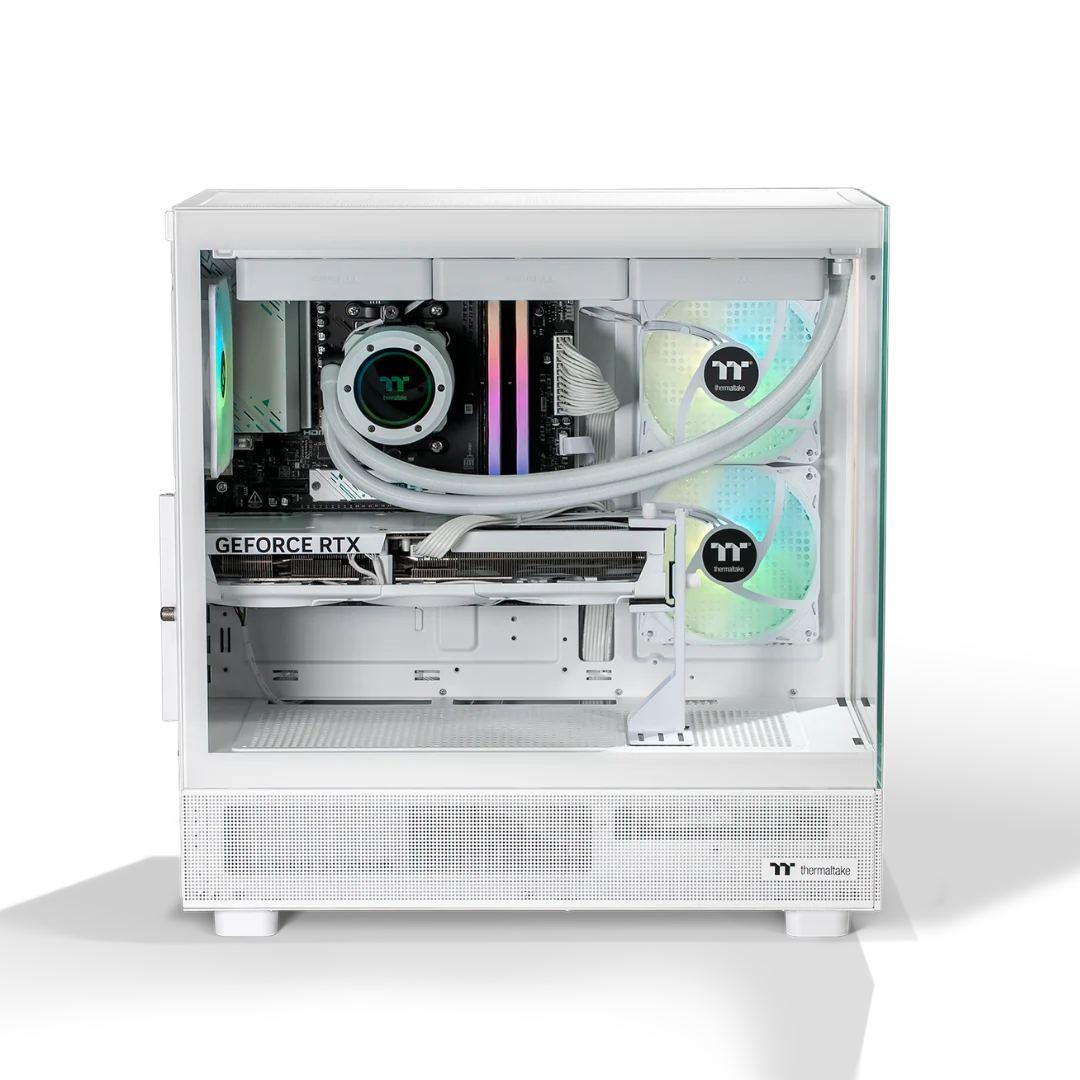 Thermaltake Horizon Xtreme V2 Snow Gaming Desktop PC (AMD 7800X3D / RTX 5080 / 32GB RAM) - Image 2