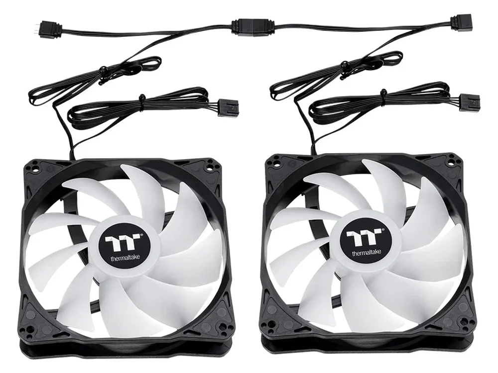 Thermaltake LE 120mm ARGB PWM Cooling Fan - Black Edition (3-Pack) - Image 4