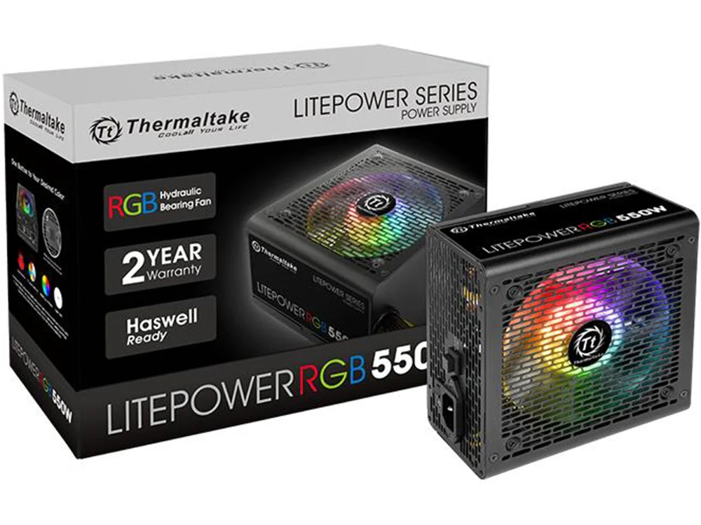 Thermaltake Litepower RGB 550W Power Supply - Image 5