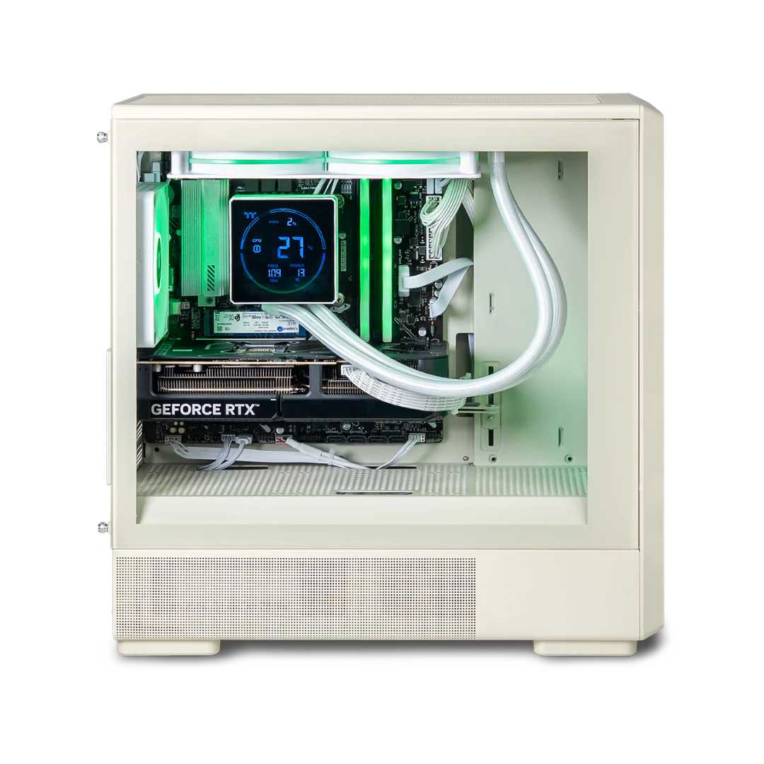 Thermaltake Retro Gaming Desktop PC (AMD 7500F / RTX 5060 / 32GB RAM) - Image 2