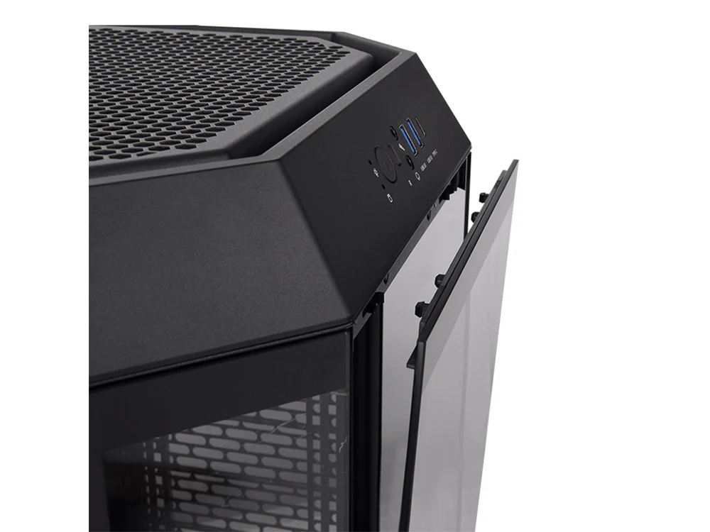 Thermaltake The Tower 300 TG mATX Case - Black (CA-1Y4-00S1WN-00) - Image 5