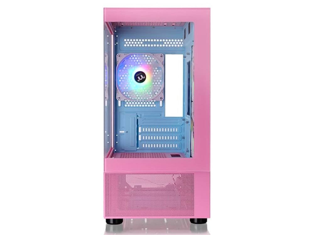 Thermaltake View 170 ARGB TG micro-ATX Case - Bubble Pink (CA-1Z4-00MAWN-00) - Image 3