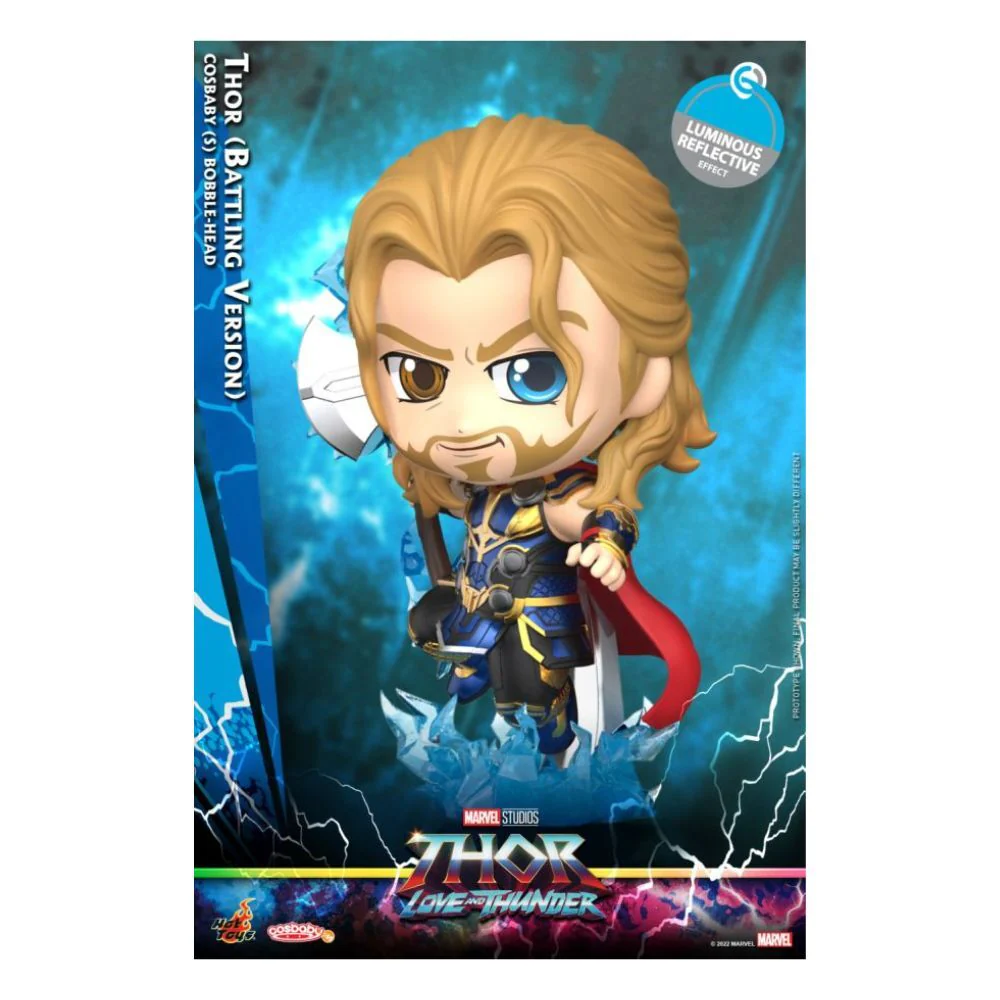 Thor 4 Love and Thunder Thor Battling Cosbaby Figure Kids Collectable Toy - Image 2