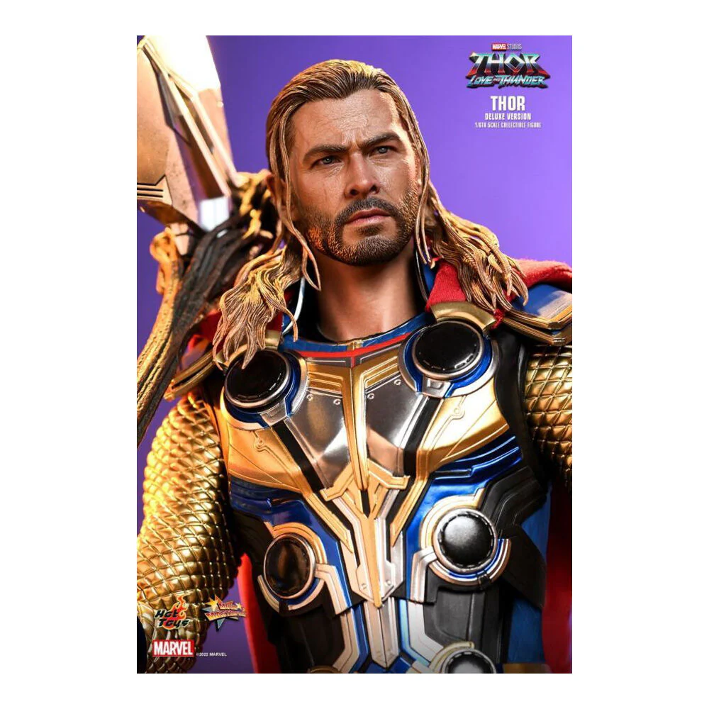 Thor 4 Love and Thunder Thor Deluxe 1:6 Scale Collectable Figure - Image 7
