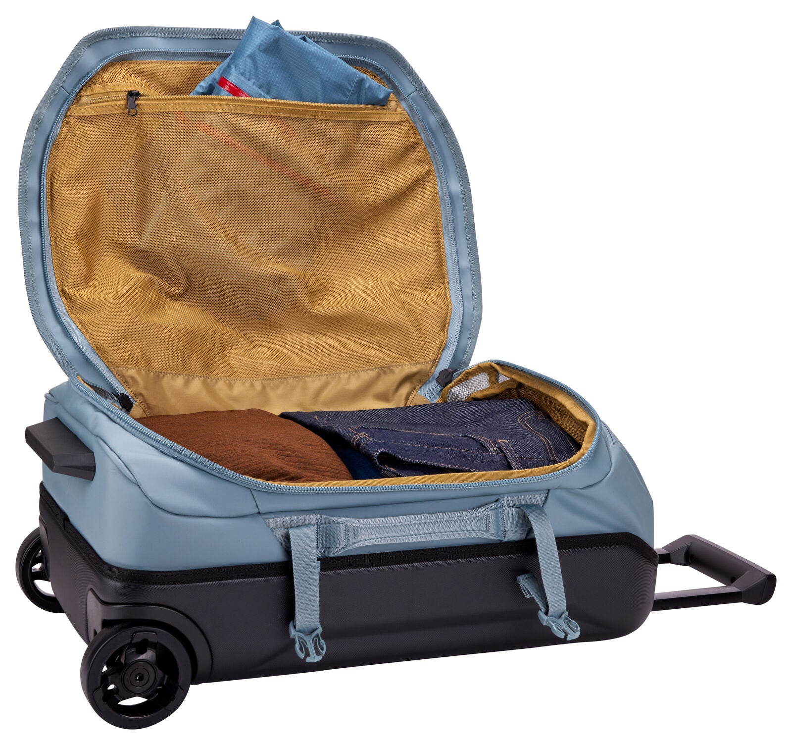 THULE Chasm Carry On Wheeled Duffel Luggage 40L Pond Blue - Image 8