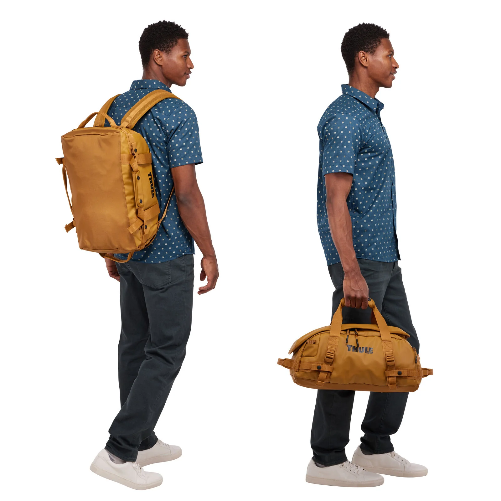 Thule Chasm Convertible Backpack Duffle 30L (Golden) - Image 3