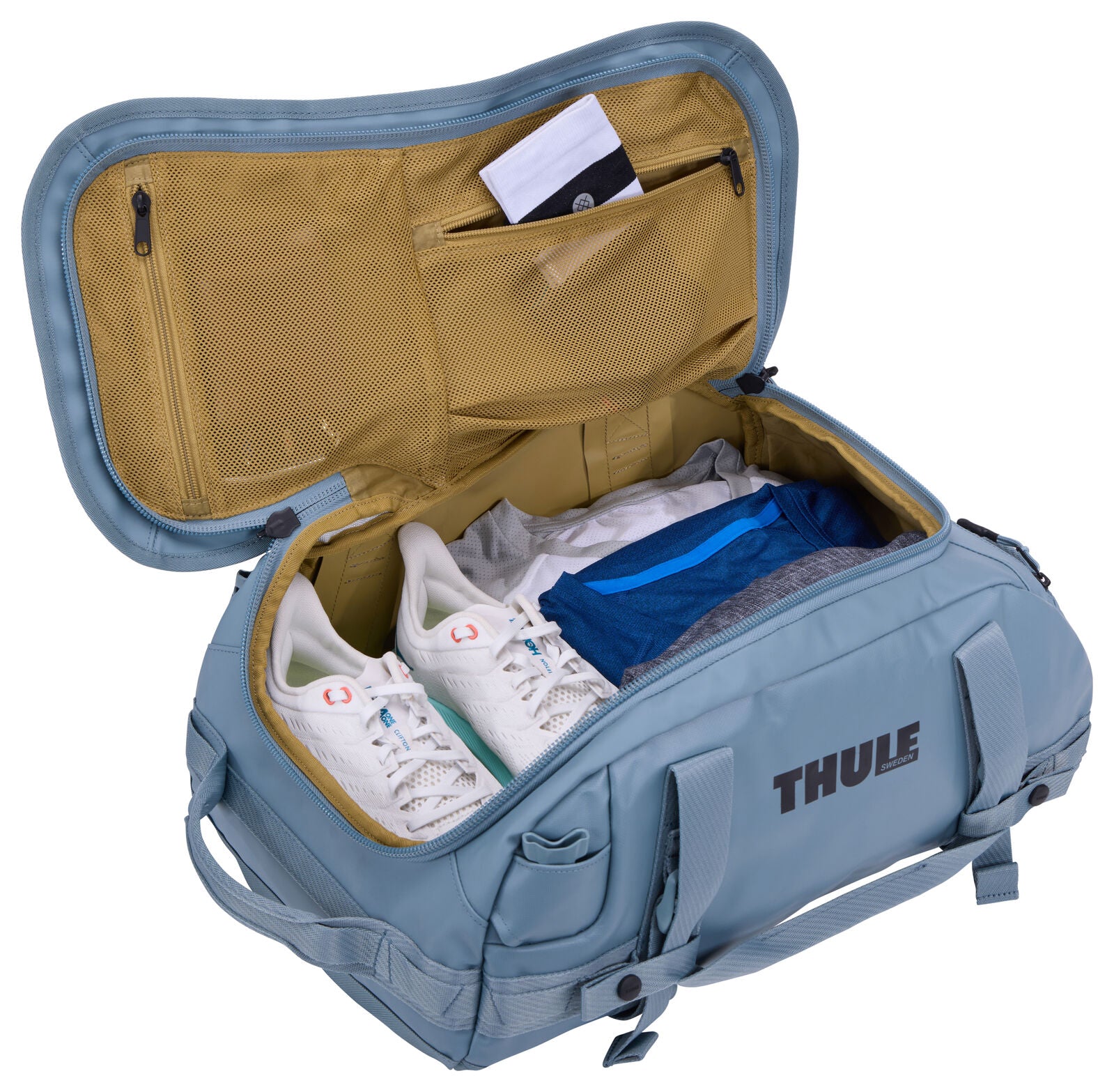 Thule Chasm Convertible Backpack Duffle 30L (Pond Grey) - Image 5