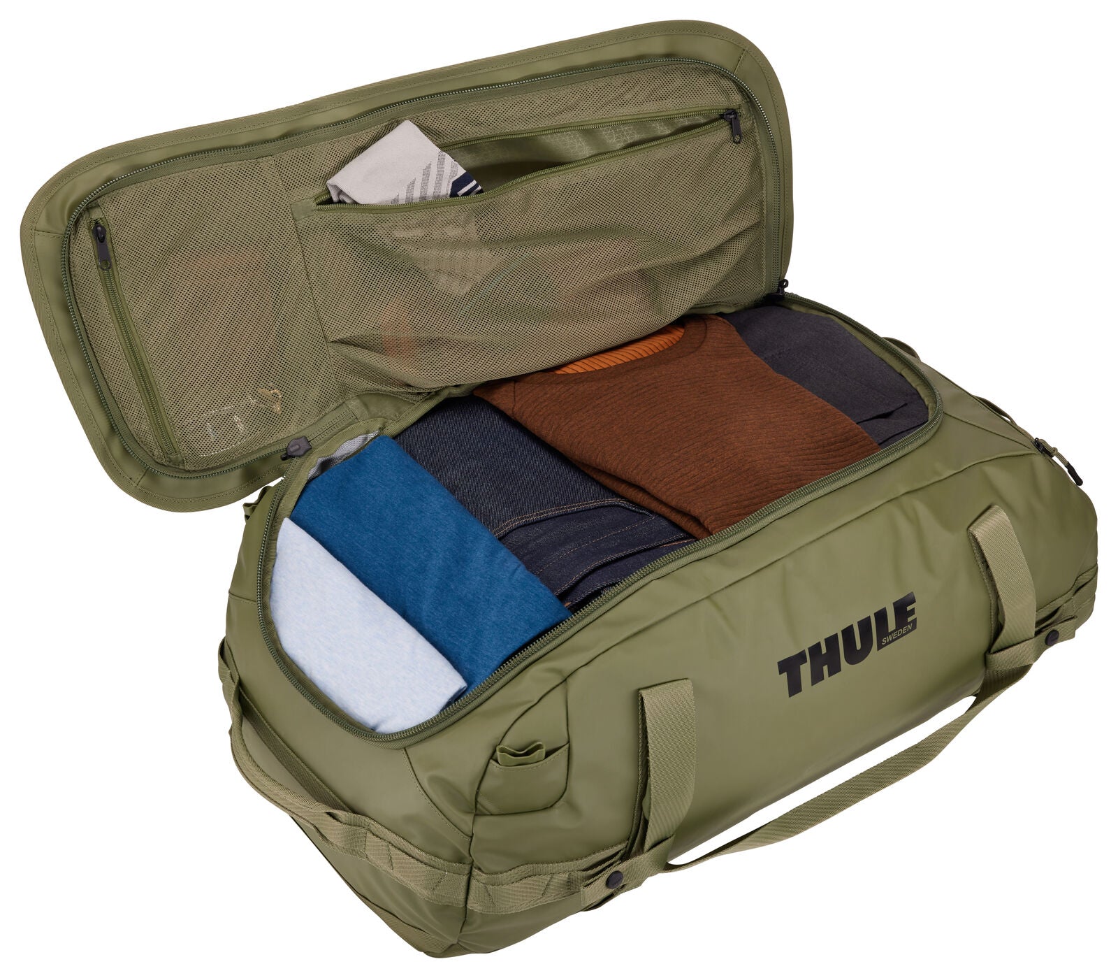 Thule Chasm Convertible Backpack Duffle 70L (Olivine) - Image 5