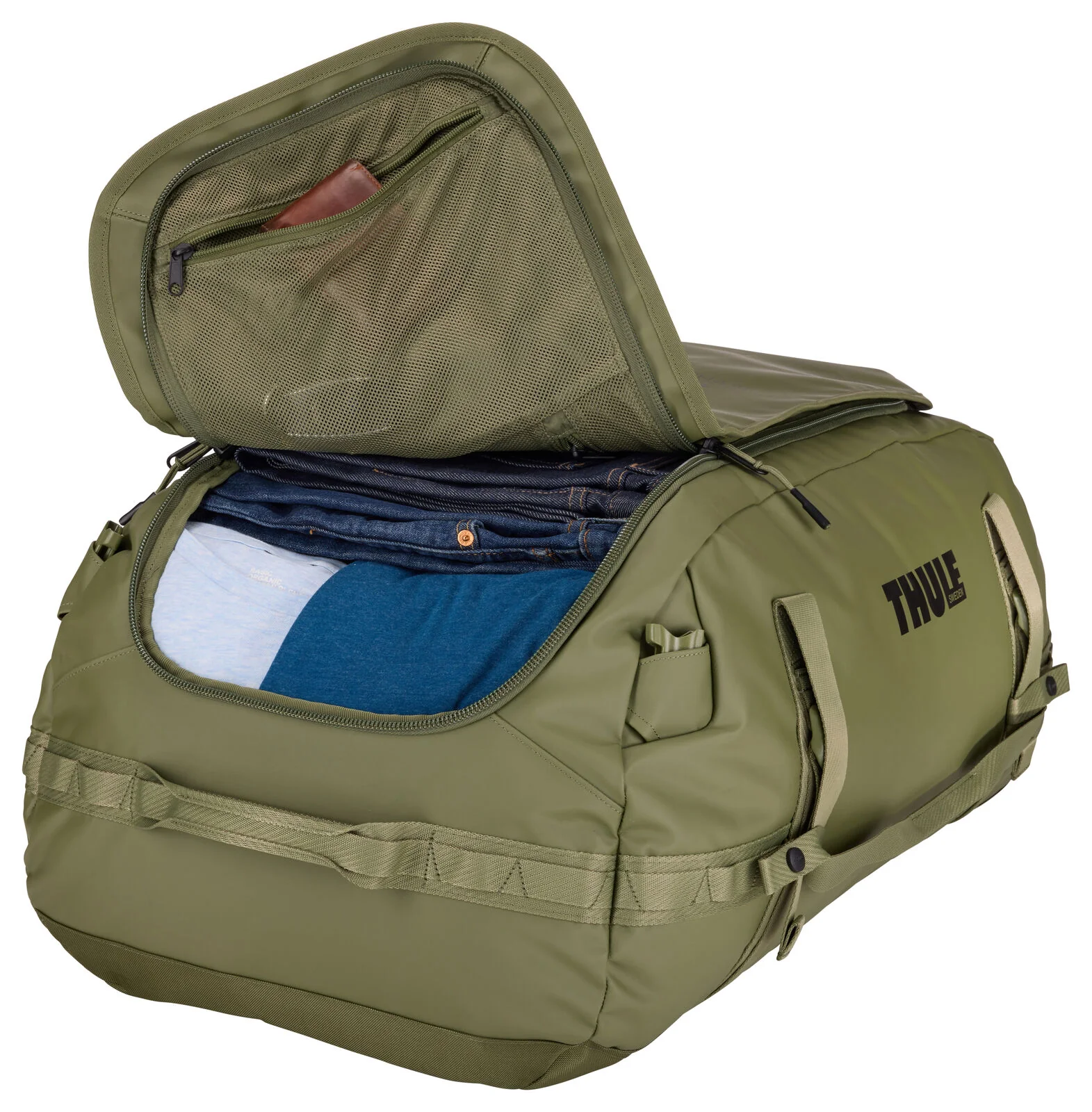 Thule Chasm Duffle Travel Backpack Extra Large 90L (Olivine) - Image 8