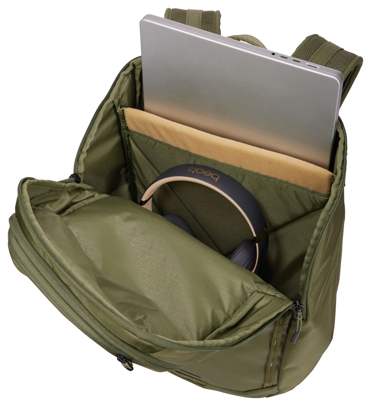 THULE Chasm Everyday Backpack Bag Travel with Laptop Pocket 26L Olivine - Image 6