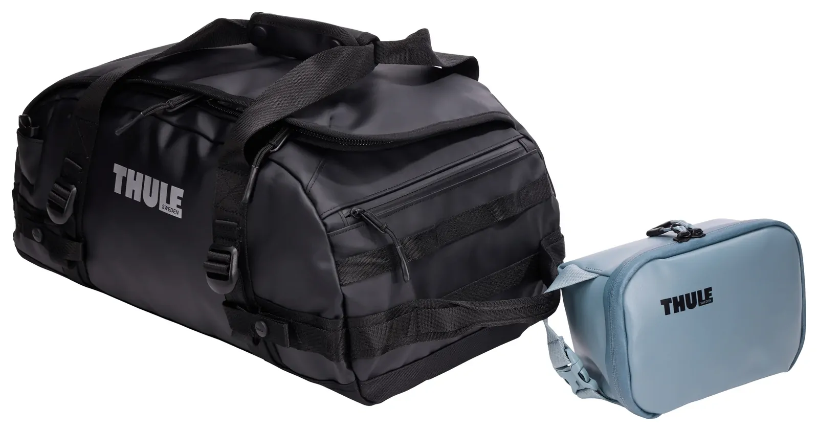THULE Chasm Packing Gear Cube Travel Storage 3L Small (Pond Gray) - Image 6