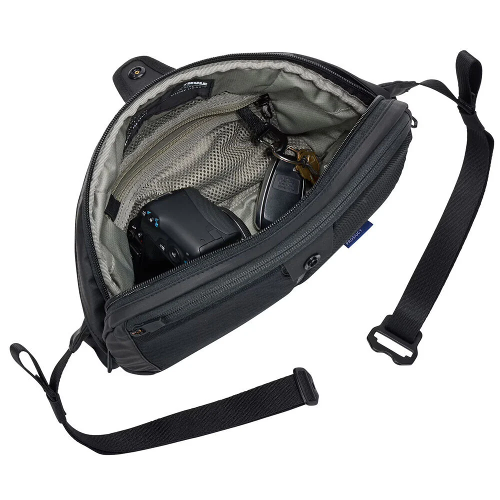 THULE Tact 5L Sling Bum Bag Water-Resistant Crossbody Waist Pack in Black - Image 8