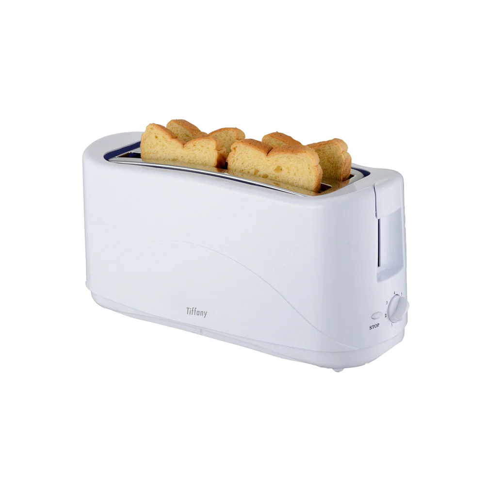 Tiffany 4 Slice Cool Touch Toaster 1300W 7 Browning Settings Automatic Pop-Up - Image 2