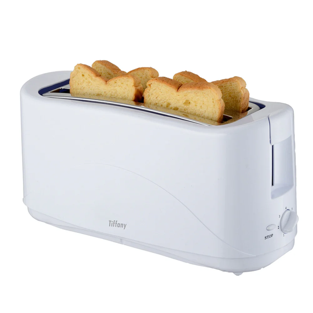 Tiffany 4 Slice Cool Touch Toaster 1300W 7 Browning Settings Automatic Pop-Up - Image 3