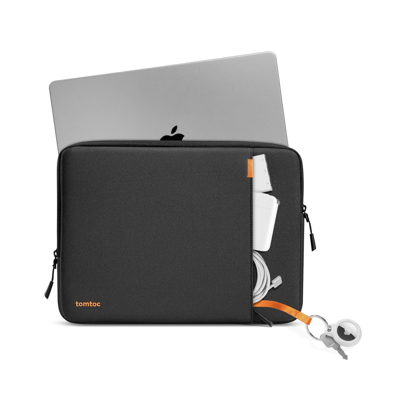 Tomtoc Defender 14" A13 Laptop Sleeve Case (Black) - Image 5