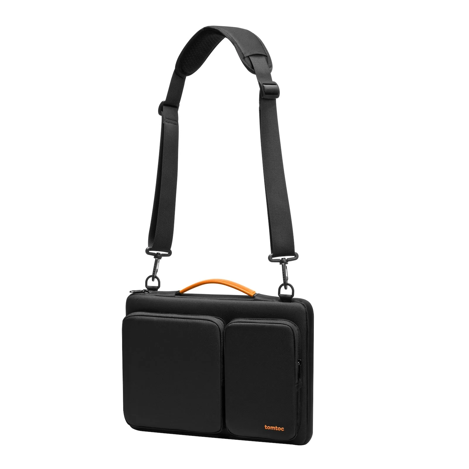 tomtoc Defender 14" A42 Laptop Shoulder Bag (Black) - Image 3