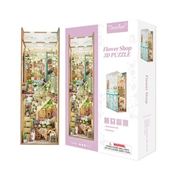 Tonecheer Flower Shop Book Nook Kit - Image 2