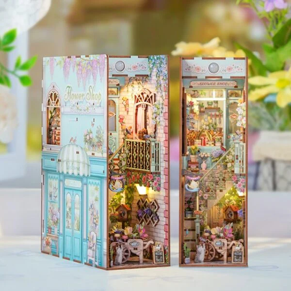 Tonecheer Flower Shop Book Nook Kit - Image 3