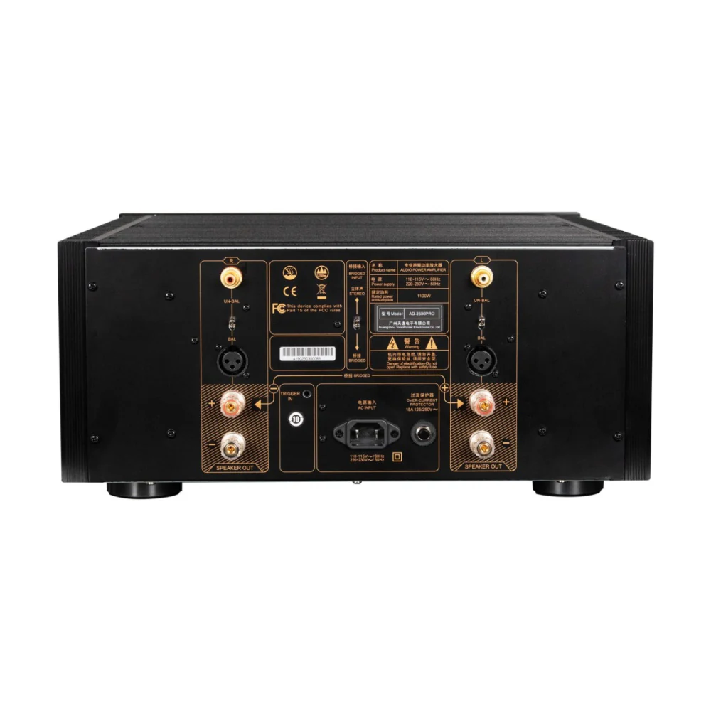 Tonewinner AD-2500PRO Stereo Power Amplifier Black - Image 10