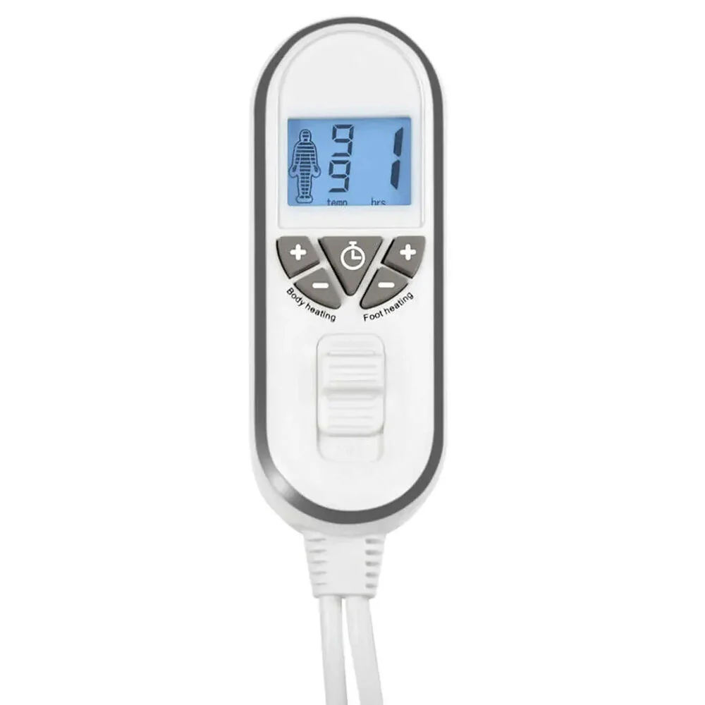 Tontine Queen Luxuriously Warm 2in1 Heated Topper - White - Image 2