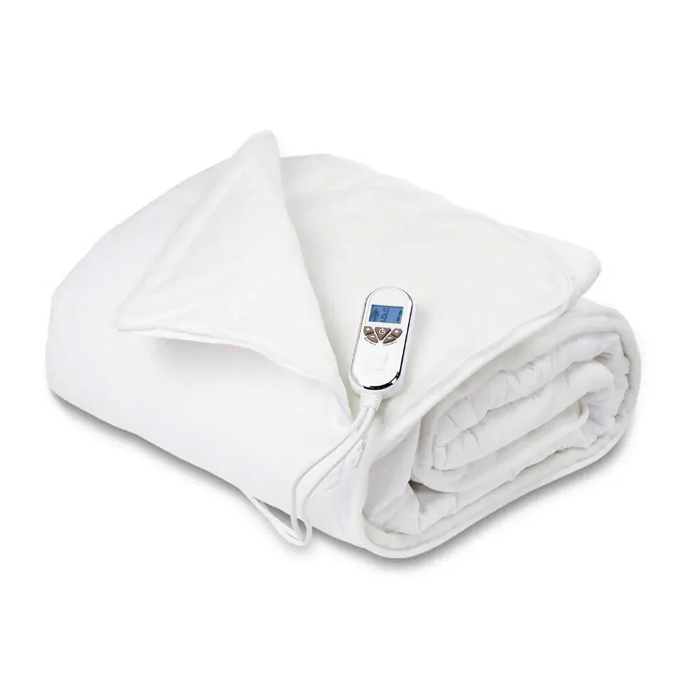 Tontine Queen Luxuriously Warm 2in1 Heated Topper - White - Image 3