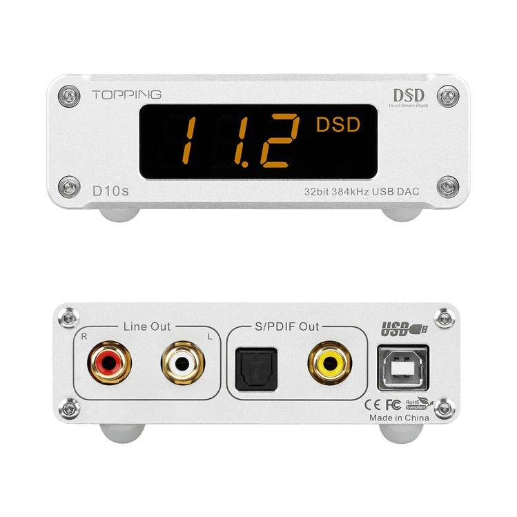 Topping D10s DAC (Silver) - Image 3