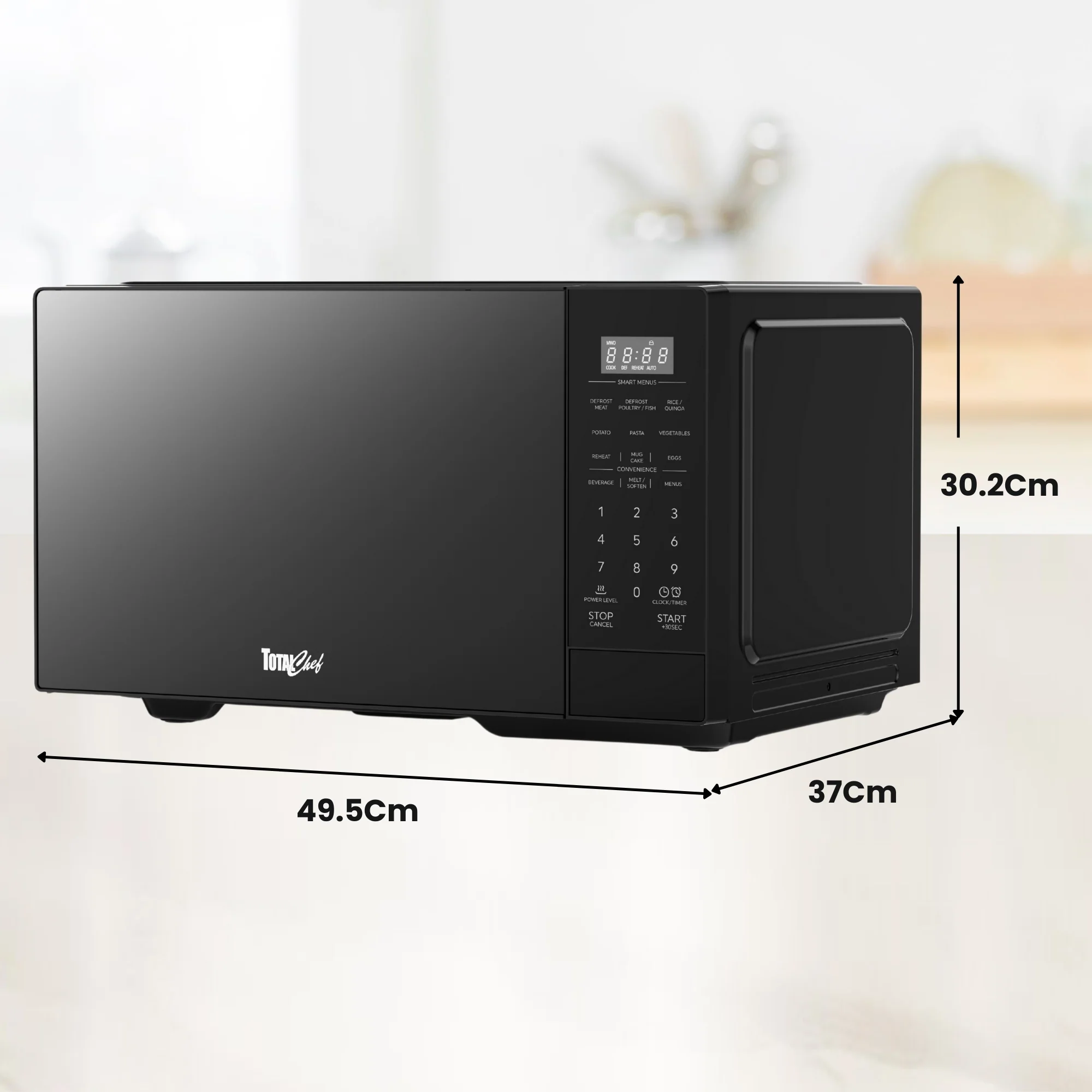 Total Chef 26L Countertop Microwave Oven 900w - Image 6