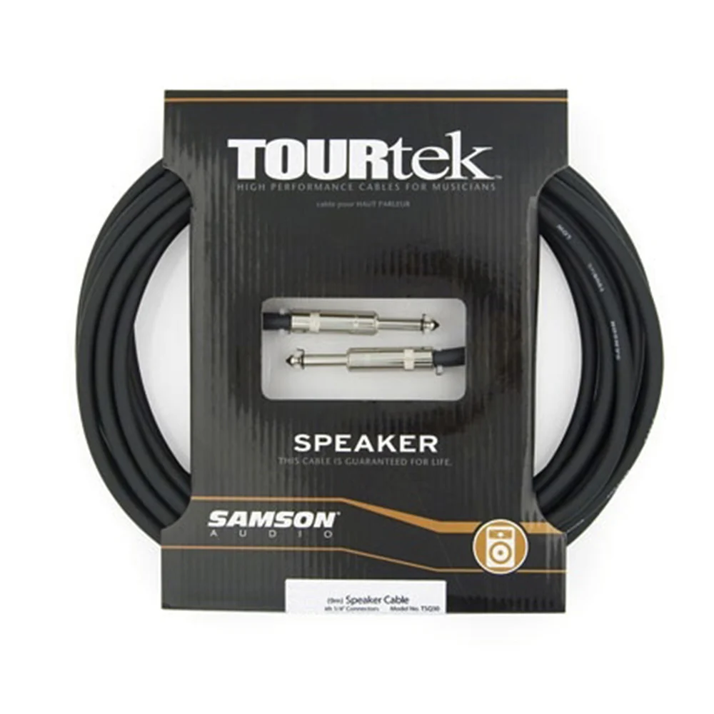 TourTek Male Cable Connector For Speaker Audio System 0.35m (Black) - Image 2