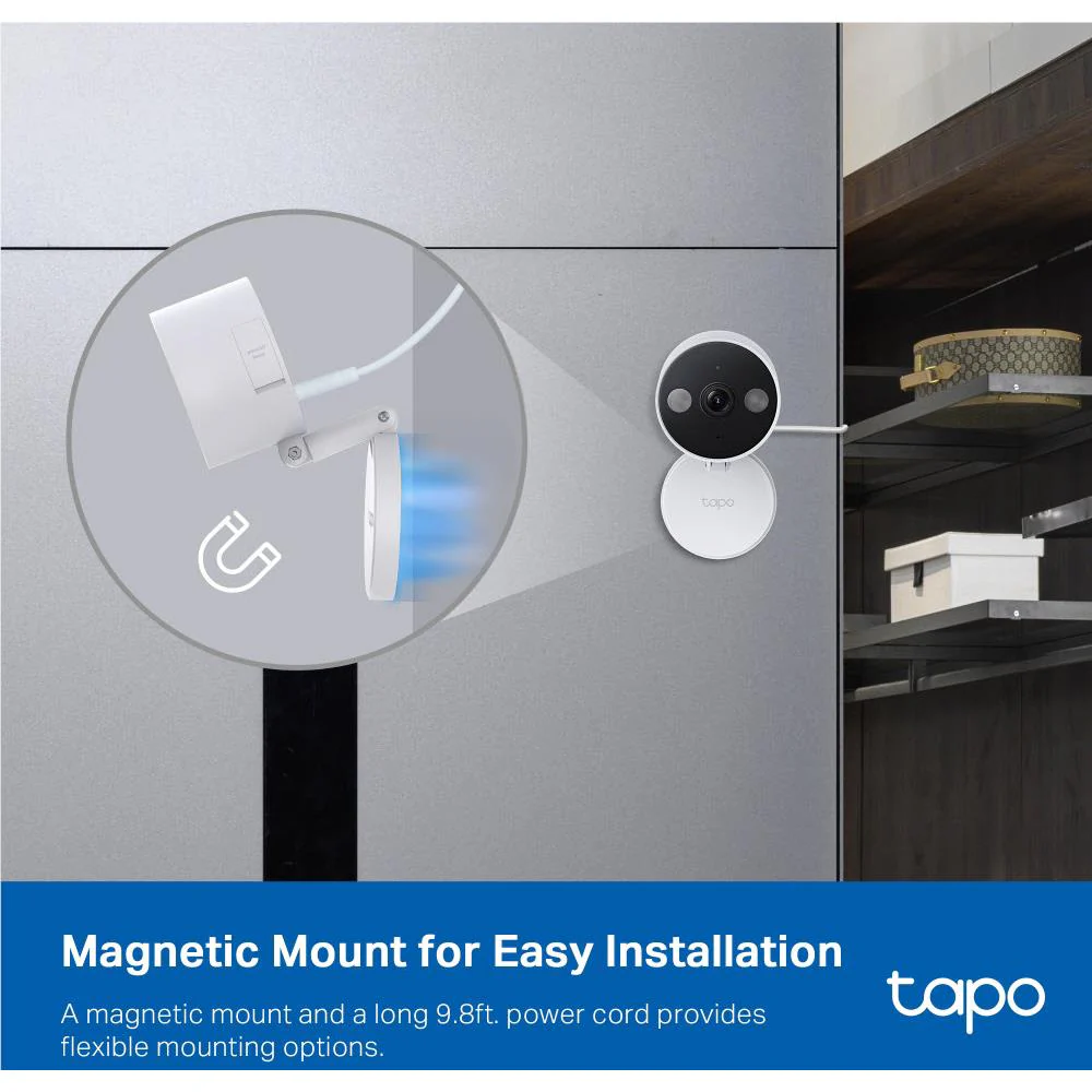 TP-Link Tapo 2K Indoor/Outdoor Wi-Fi Home Security Camera - Image 6