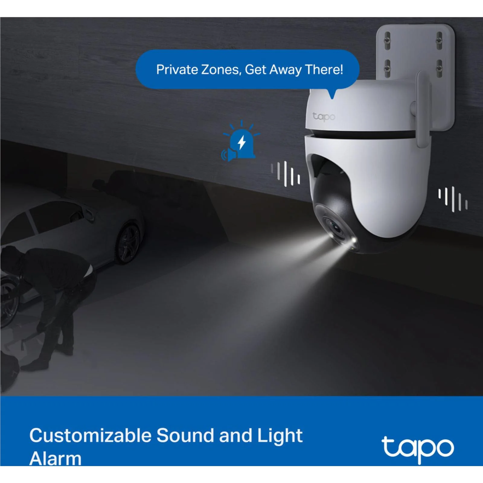 TP-Link Tapo 2K Outdoor Pan/Tilt Security Wi-Fi Camera - Image 10