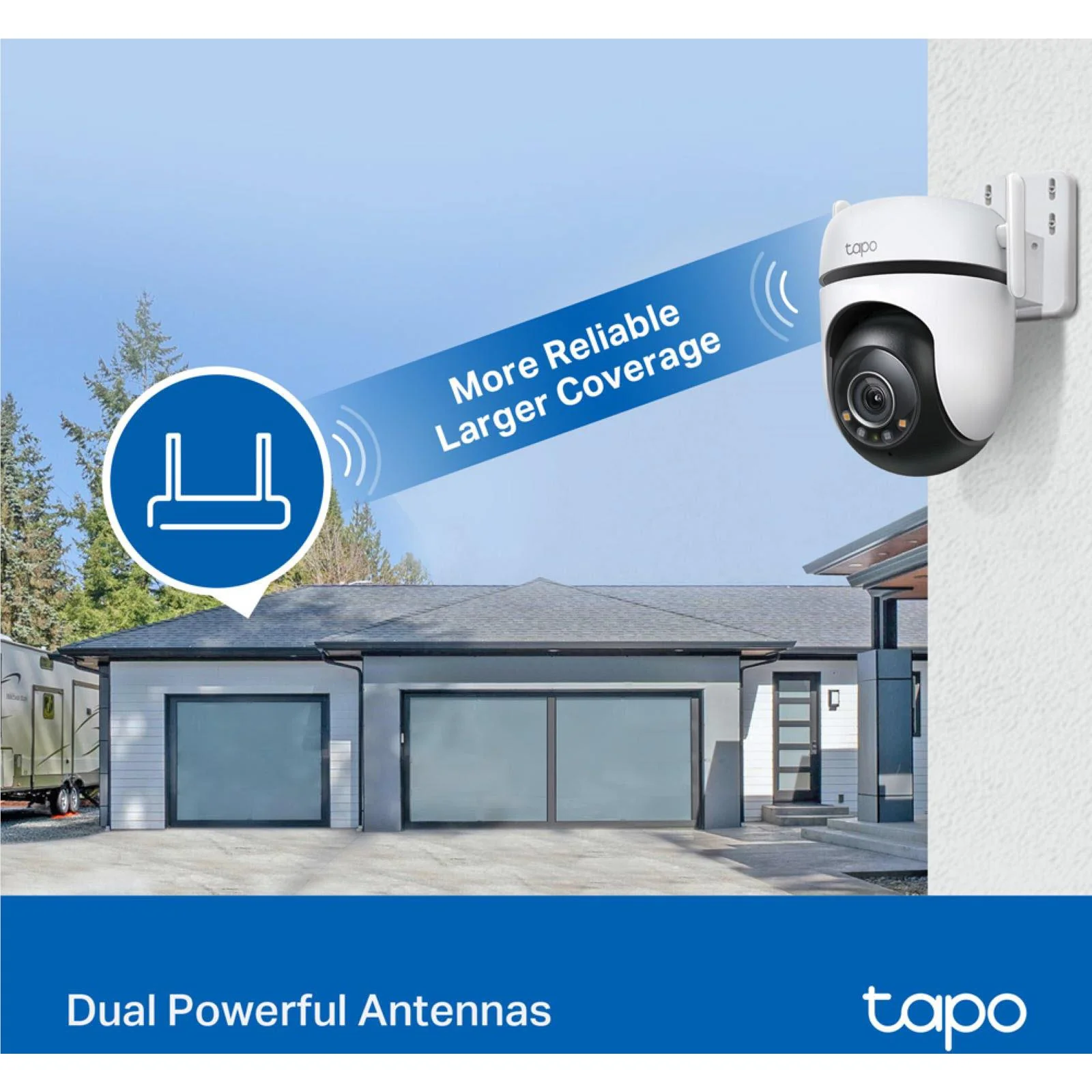 TP-Link Tapo 2K Outdoor Pan/Tilt Security Wi-Fi Camera - Image 7