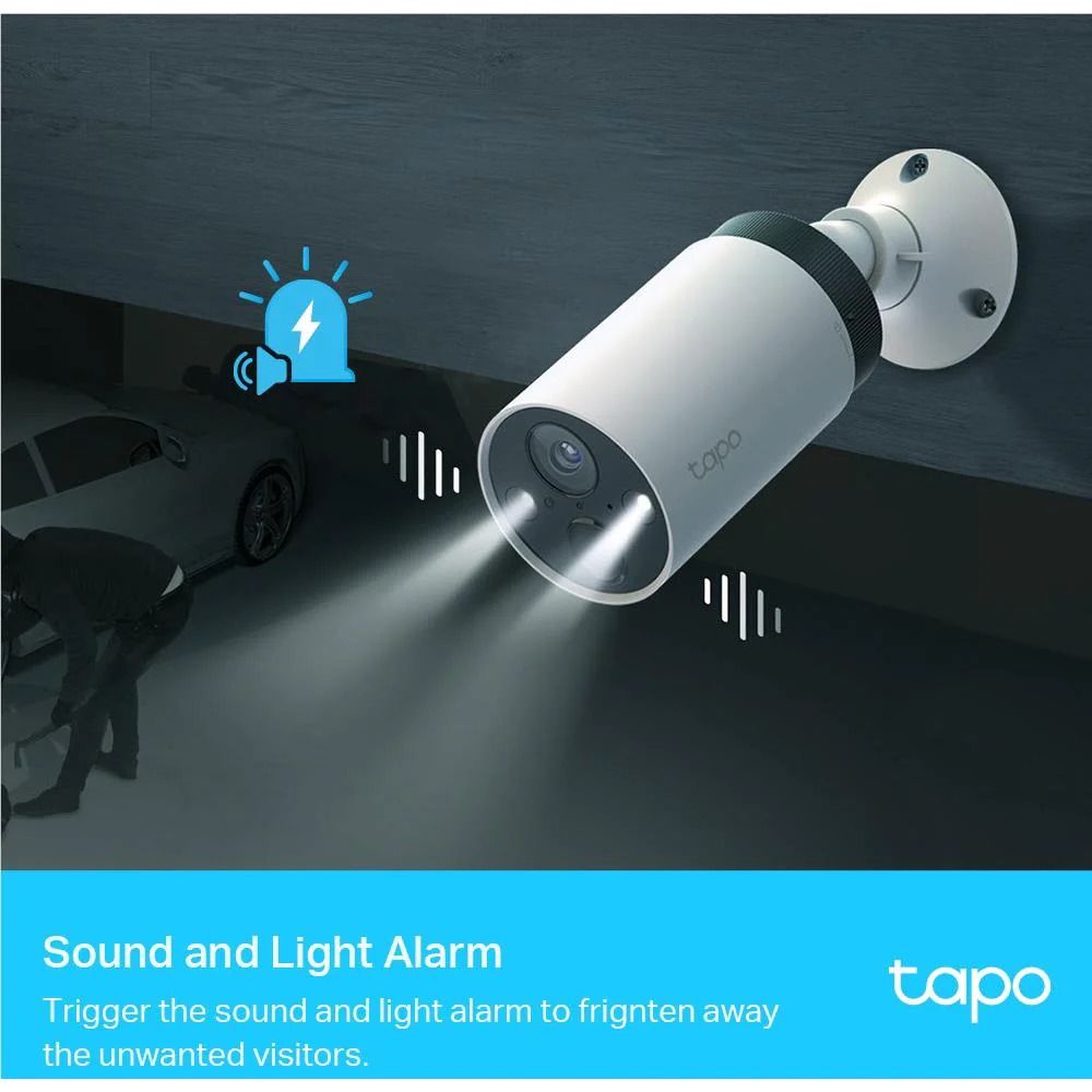 TP-Link Tapo Smart 2K Wire-Free Security Camera System (4 Pack) - Image 8