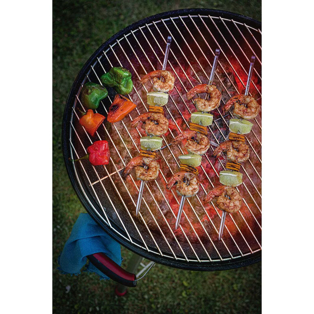 Tramontina 6-Piece Skewer BBQ Set - 30cm - Image 8