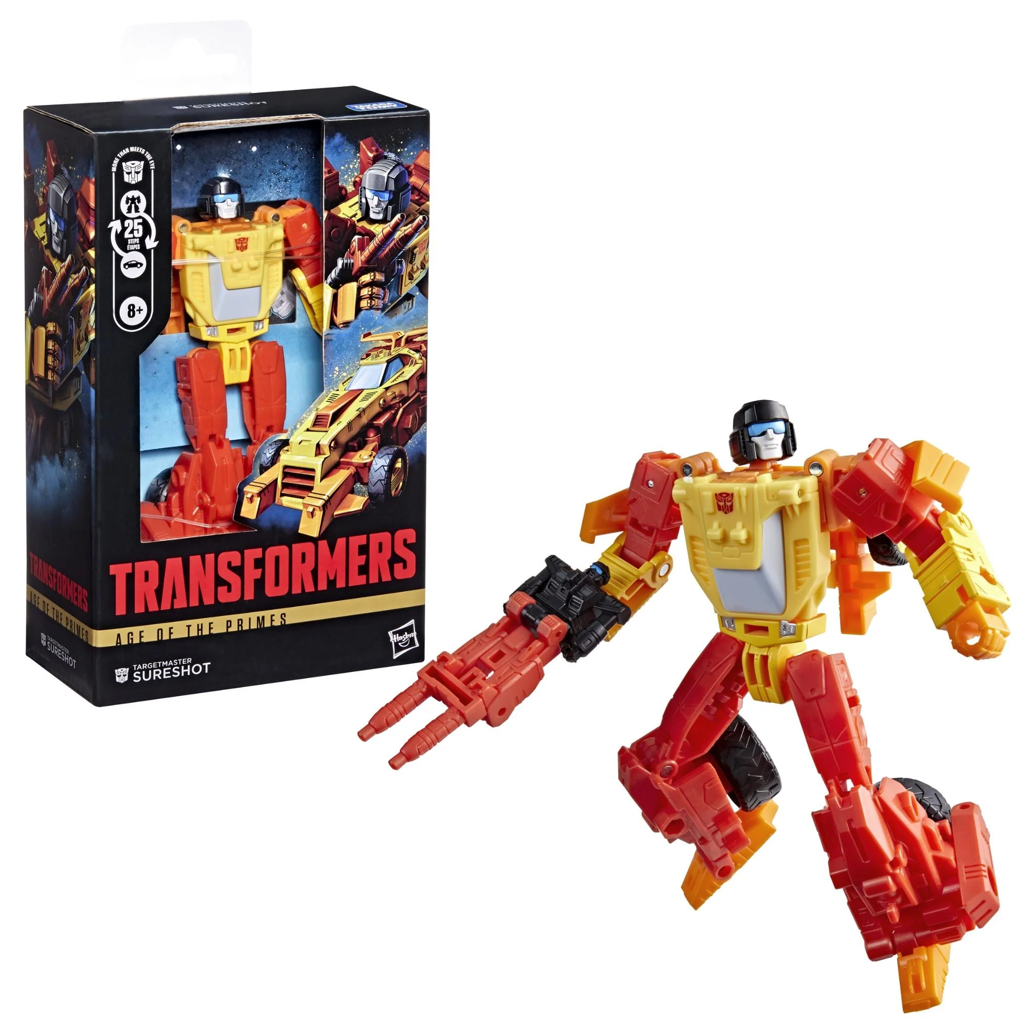 Transformers - Age of the Primes Deluxe Class Targetmaster Sureshot Figure - Image 4