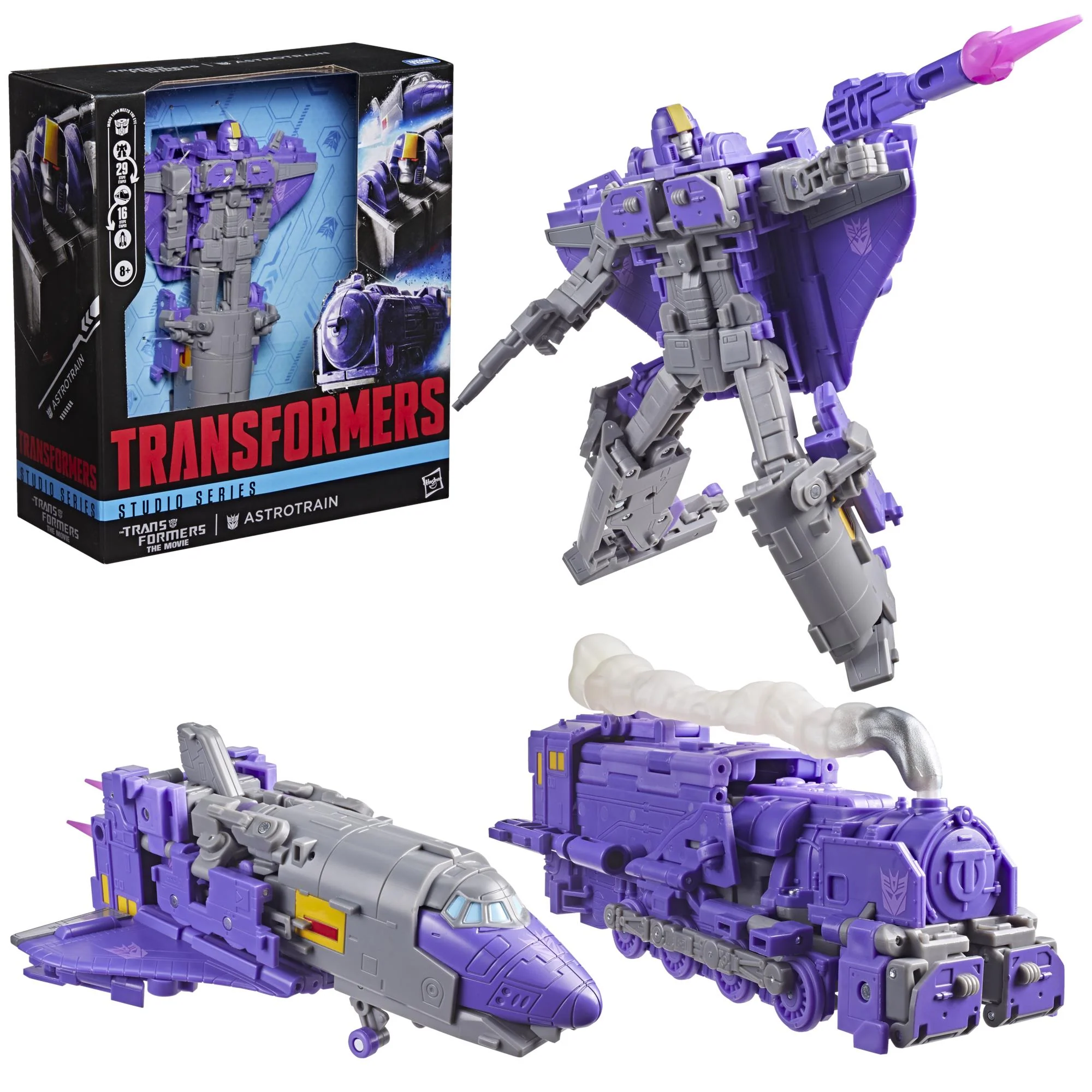 Transformers - Studio Series: Transformers: The Movie - Astrotrain Figure - Image 4