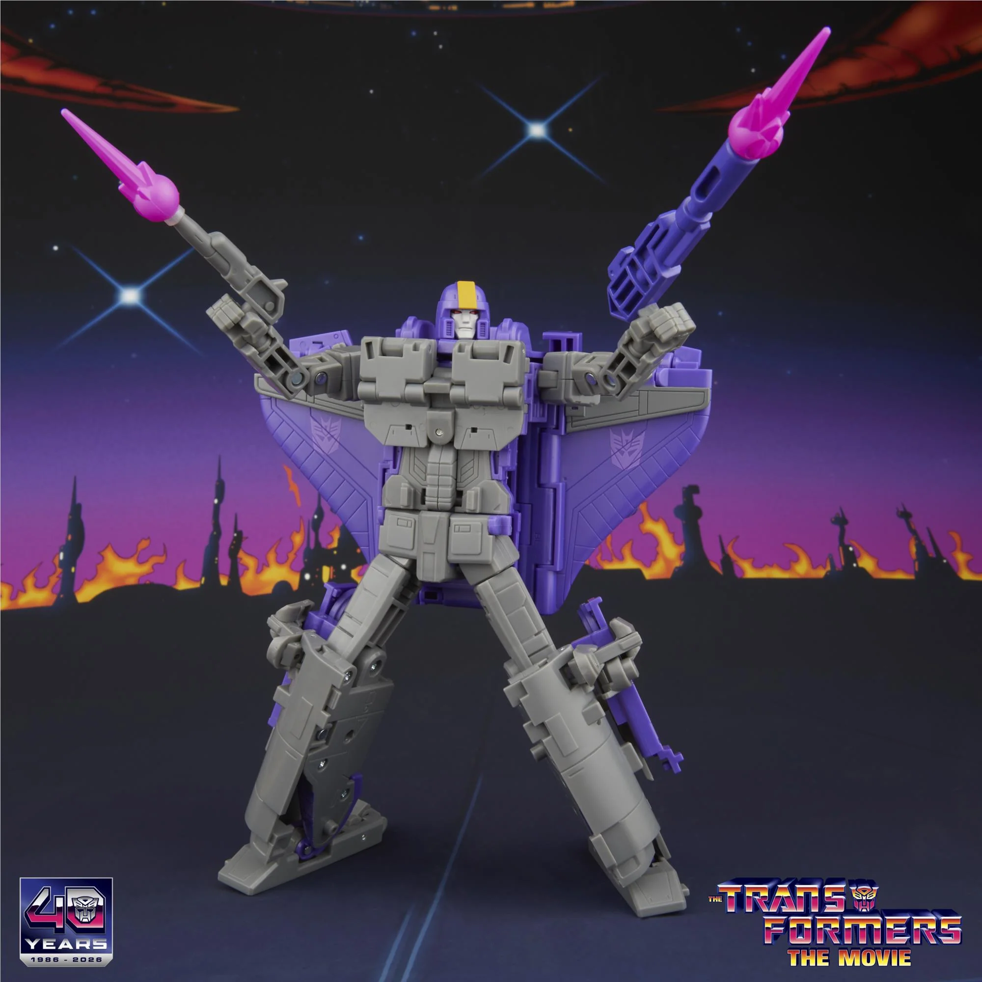 Transformers - Studio Series: Transformers: The Movie - Astrotrain Figure - Image 7