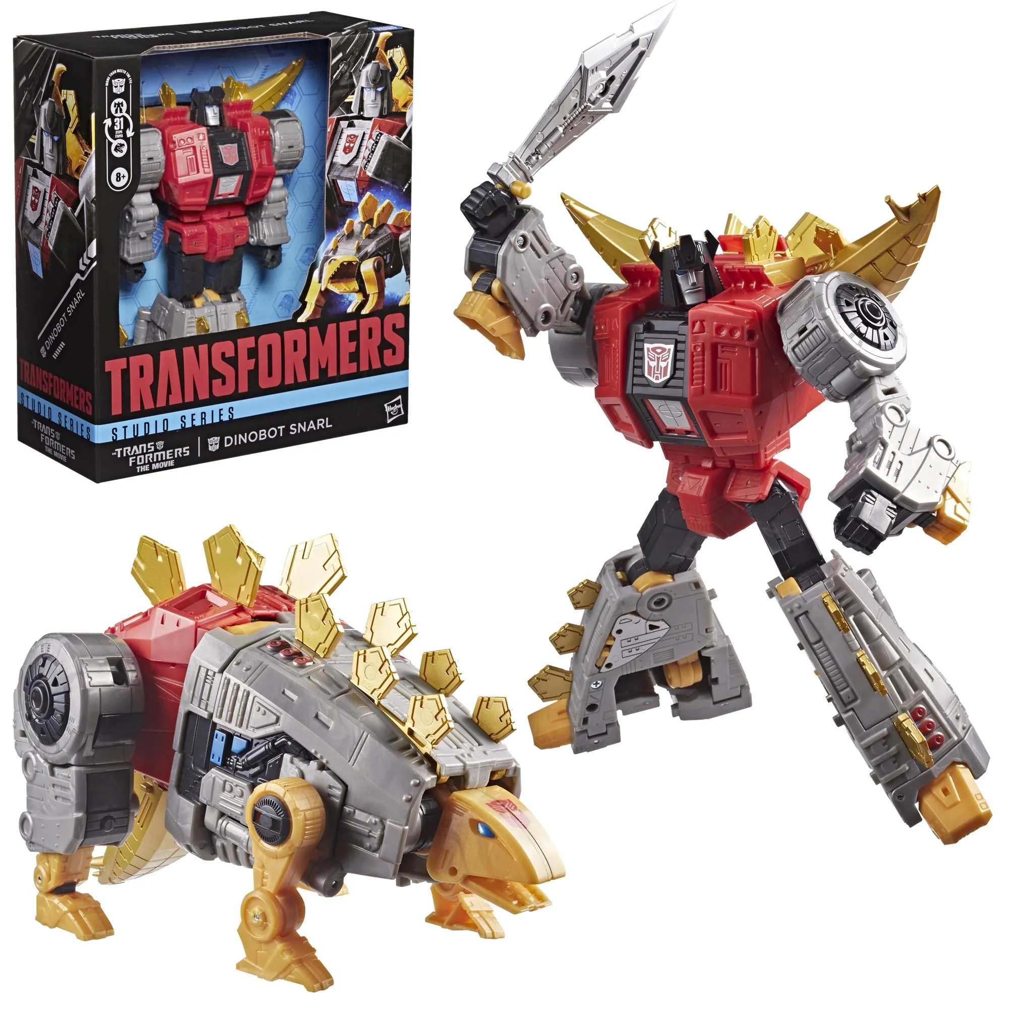 Transformers - Studio Series: Transformers: The Movie - Dinobot Snarl Figure - Image 4