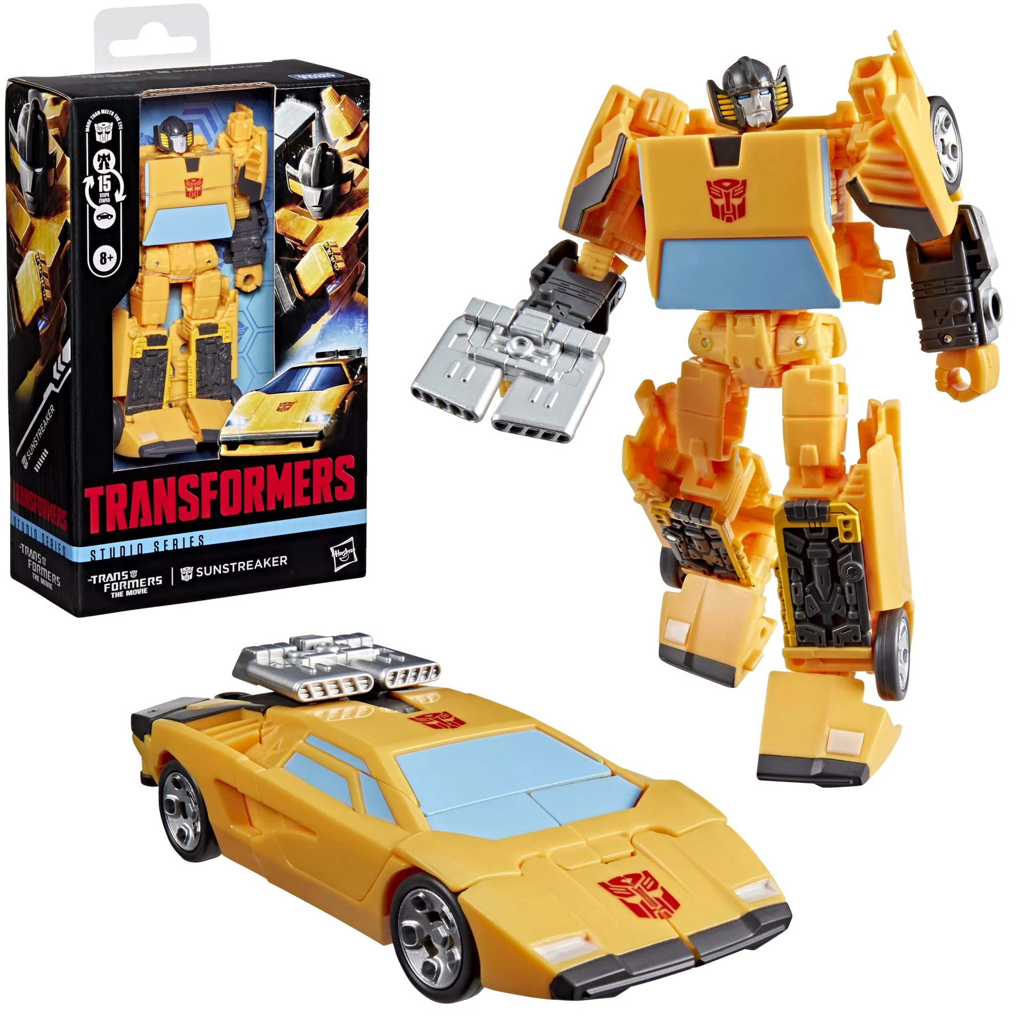 Transformers - Studio Series: Transformers: The Movie - Sunstreaker Figure - Image 4