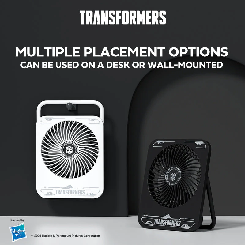 Transformers TF-F01 Portable Desktop Fan (White) - Image 4