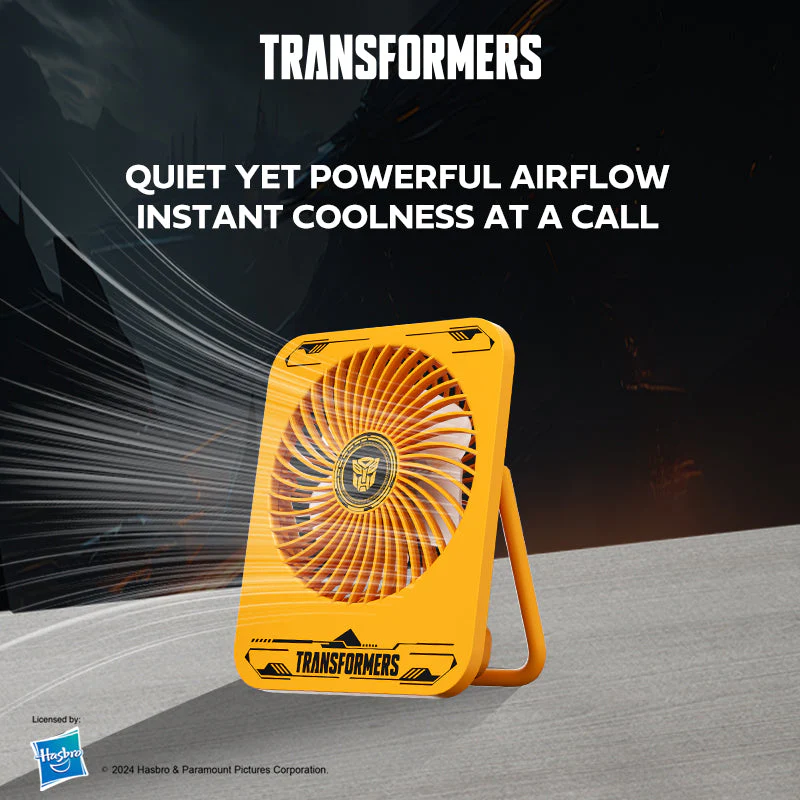 Transformers TF-F01 Portable Desktop Fan (White) - Image 6