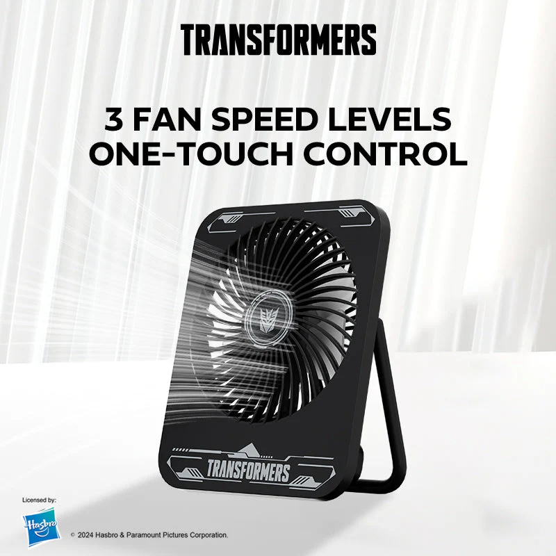 Transformers TF-F01 Portable Desktop Fan (Yellow) - Image 7