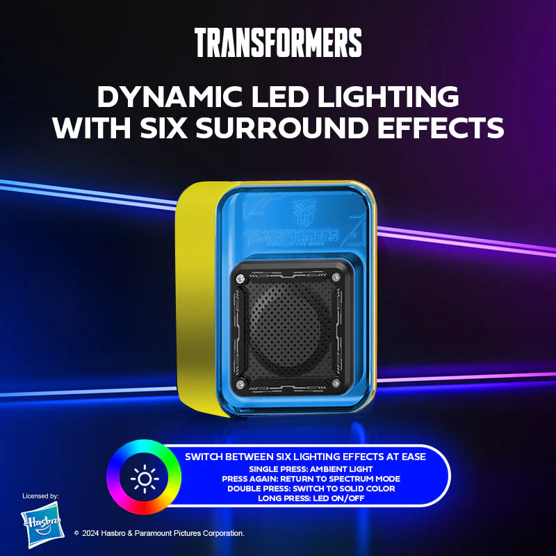 Transformers TF-Y02 Portable Wireless Bluetooth Speaker - Image 4