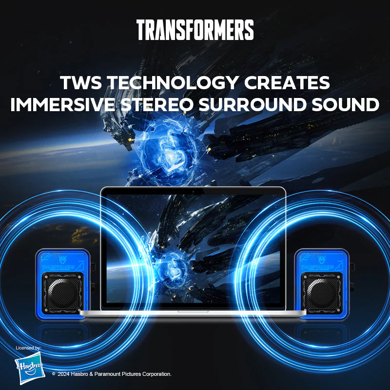 Transformers TF-Y02 Portable Wireless Bluetooth Speaker - Image 6